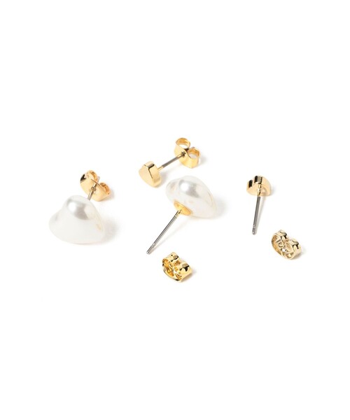 BEAMS BOY(ビームスボーイ)の「ハート プチ ピアス セット(ピアス(両耳用)・レディース・その他・ONE SIZE)」の2枚目の写真