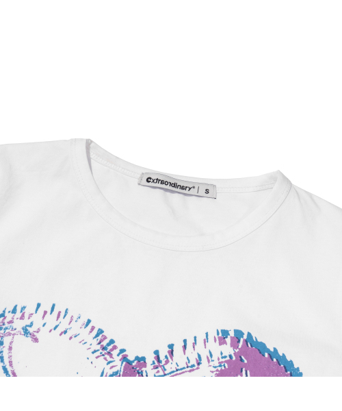 EXTRAORDINARY（エクストラオーディナリー）の「WOMEN BUSTIER TEE   OFF WHITE（Tシャツ/カットソー・レディース・その他・FREE）」の2枚目の写真
