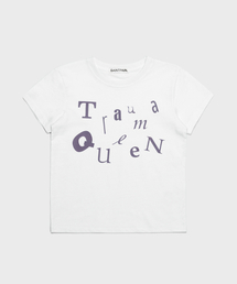 SPコラージュクロップ半袖Tシャツホワイト
