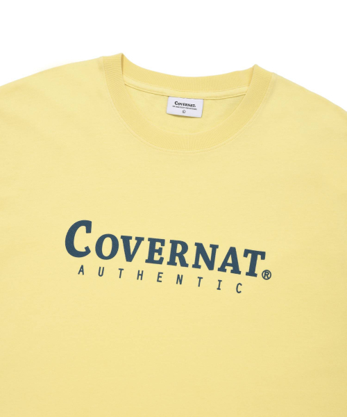 COVERNAT(カバーナット)の「アセンティックロゴTシャツイエロー(Tシャツ/カットソー・レディース・その他・SMALL/X-LARGE/X-SMALL/LARGE/MEDIUM/XX-LARGE)」の3枚目の写真