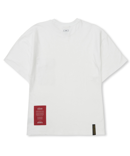 STIGMA(スティグマ)の「カモフラージュポケットセミオーバーサイズTシャツ ホワイト(Tシャツ/カットソー・メンズ・その他・MEDIUM/LARGE/X-LARGE)」の2枚目の写真