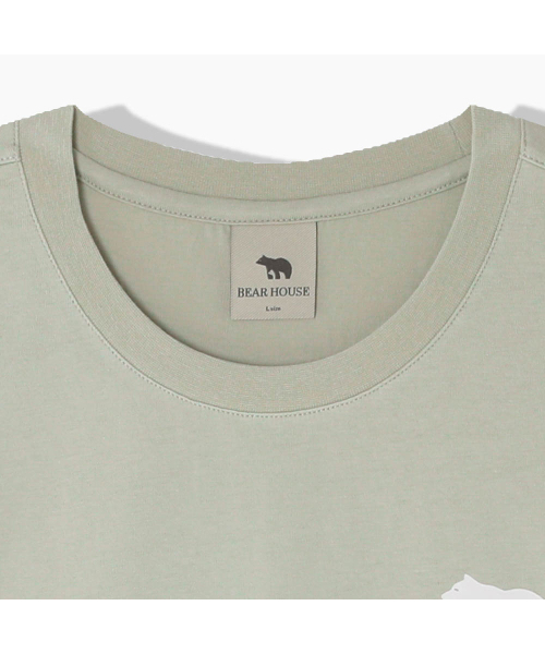 BEARHOUSE(ベアハウス)の「コマ(Coma) キャンピング T_BG(Tシャツ/カットソー・メンズ・その他・SMALL/LARGE/X-LARGE)」の4枚目の写真