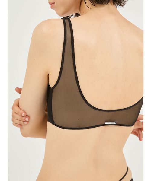 UNDERSON UNDERSON（アンダーソン アンダーソン）の「ヘルシーシアーハーフトップ（ブラジャー・レディース・ブラウン/ブルー/ブラック・0/1）」の7枚目の写真