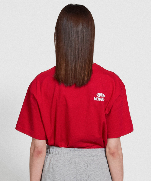 MENASOO(ミナス)の「Right Track T Shirt_Red(Tシャツ/カットソー・レディース・レッド・1/2/3)」の4枚目の写真