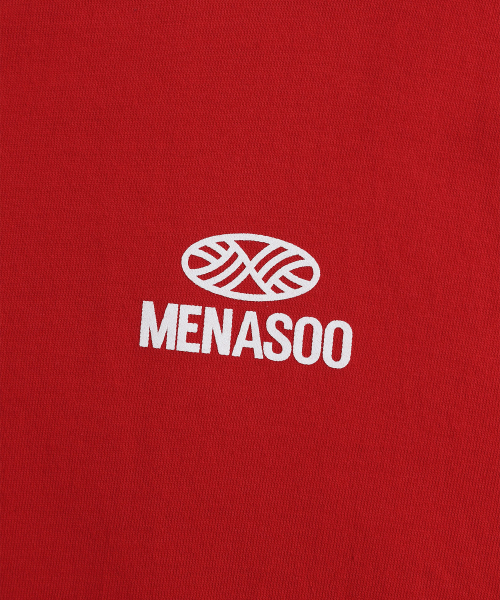 MENASOO(ミナス)の「Right Track T Shirt_Red(Tシャツ/カットソー・レディース・レッド・1/2/3)」の8枚目の写真