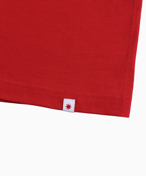 MENASOO(ミナス)の「Right Track T Shirt_Red(Tシャツ/カットソー・レディース・レッド・1/2/3)」の10枚目の写真