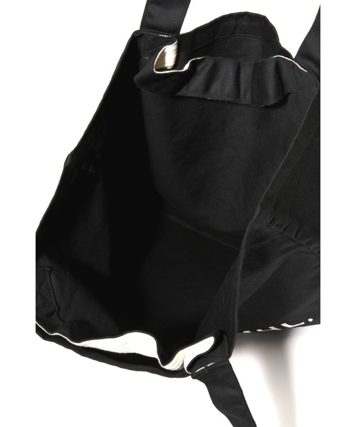 MHL.（エムエイチエル）の「LIGHT COTTON DRILL（トートバッグ・レディース・ブラック・FREE）」の6枚目の写真