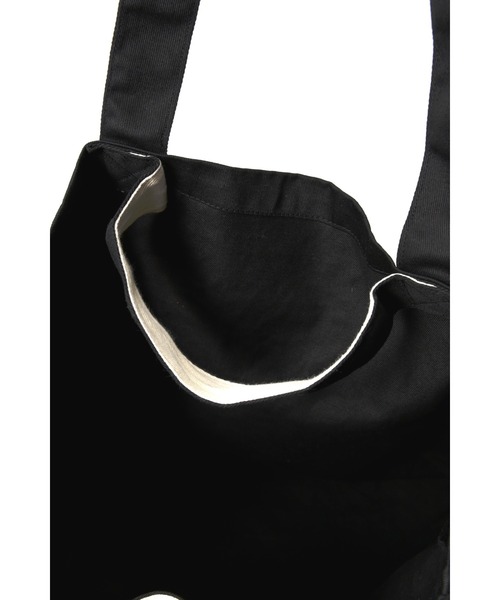 MHL.（エムエイチエル）の「LIGHT COTTON DRILL（トートバッグ・レディース・ブラック・FREE）」の7枚目の写真
