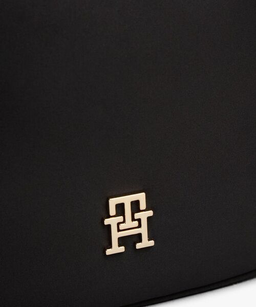 TOMMY HILFIGER（トミーヒルフィガー）の「ブライトブレスレットホーボーサテンバッグ（ショルダーバッグ・レディース・ブラック・FREE）」の3枚目の写真