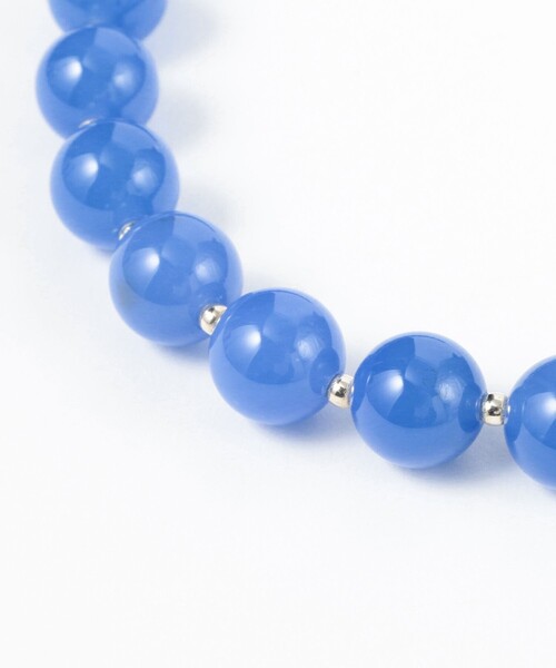 Demi-Luxe BEAMS(デミルクス ビームス)の「Lemme. / ストーン ネックレス(ネックレス・レディース・ブルー・ONE SIZE)」の2枚目の写真