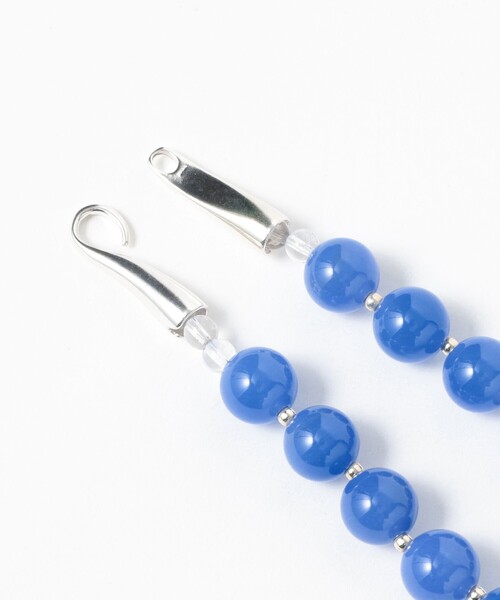 Demi-Luxe BEAMS(デミルクス ビームス)の「Lemme. / ストーン ネックレス(ネックレス・レディース・ブルー・ONE SIZE)」の3枚目の写真