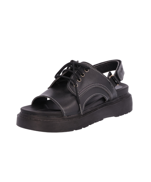 SHOEHI(シューハイ)の「フレイヤレースアップベルクロサンダル(5Colors)_S0545(サンダル・レディース・ホワイト/ブラック/シルバー/ブラック系その他/ベージュ系その他・22.5cm/23cm/23.5cm/24cm/24.5cm/25cm)」の15枚目の写真