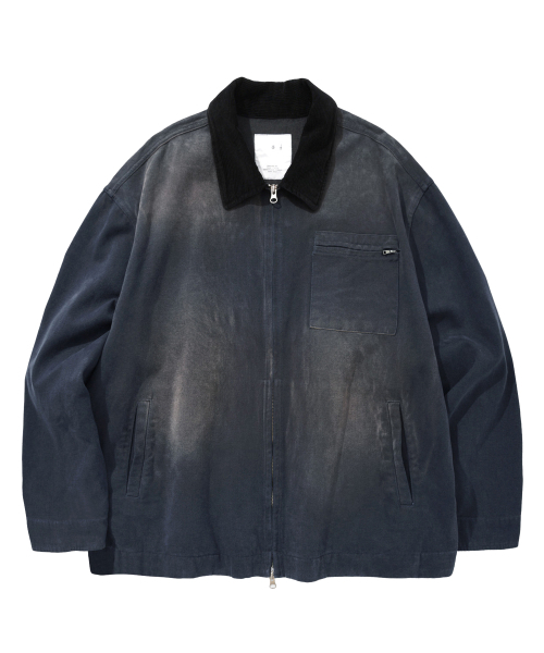 KANEITEI(カネイテイ)の「FADED WASHING WORK JACKET (NAVY)(その他アウター・メンズ・ネイビー・LARGE/X-LARGE)」の1枚目の写真