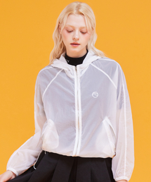 MACKY（マッキー）の「Packable Hooded Jacket White（ナイロンジャケット）」