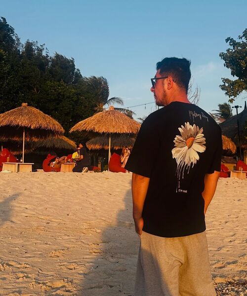 BEOM（ボム）の「バダコルブ オーバーサイズTシャツ ホワイト（Tシャツ/カットソー・メンズ・その他・1/2）」の7枚目の写真