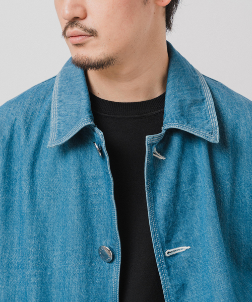 即完売　別注 HUMBIE SL ショート MACKINTOSH(マッキントッシュ) 別注 HUMBIE/ハンビー デニム SHORT SL