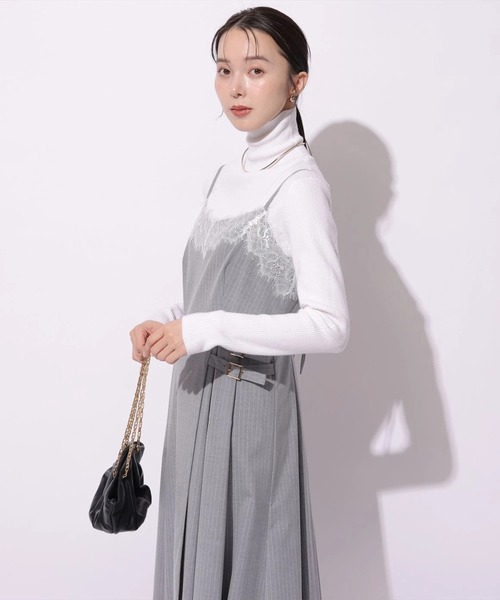 Mystrada（マイストラーダ）の「レースドッキングジャンスカ（ワンピース・レディース・ストライプ・38/36）」の7枚目の写真