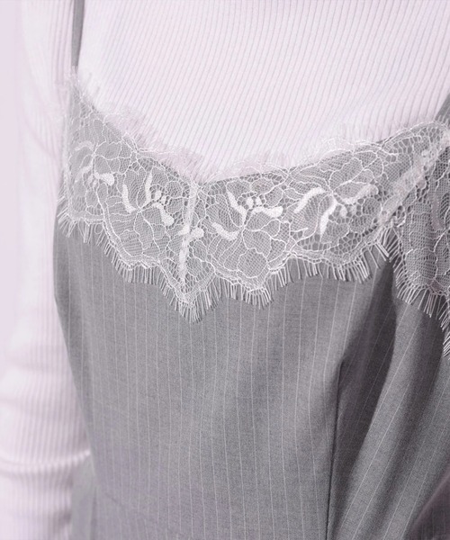 Mystrada（マイストラーダ）の「レースドッキングジャンスカ（ワンピース・レディース・ストライプ・38/36）」の8枚目の写真