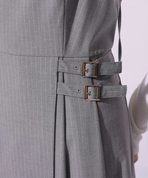 Mystrada（マイストラーダ）の「レースドッキングジャンスカ（ワンピース・レディース・ストライプ・38/36）」の9枚目の写真