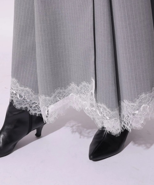 Mystrada（マイストラーダ）の「レースドッキングジャンスカ（ワンピース・レディース・ストライプ・38/36）」の10枚目の写真