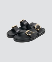 PELLICO | FEEL サンダル 1.0cm BLACK(サンダル)