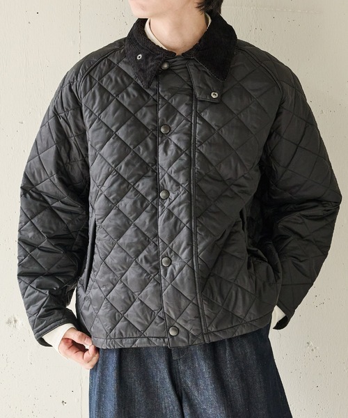 Barbour(バブアー)の「【Barbour】barbour os transport quilted jacket(ミリタリージャケット・メンズ・ブラック/オリーブ・38/40)」の12枚目の写真