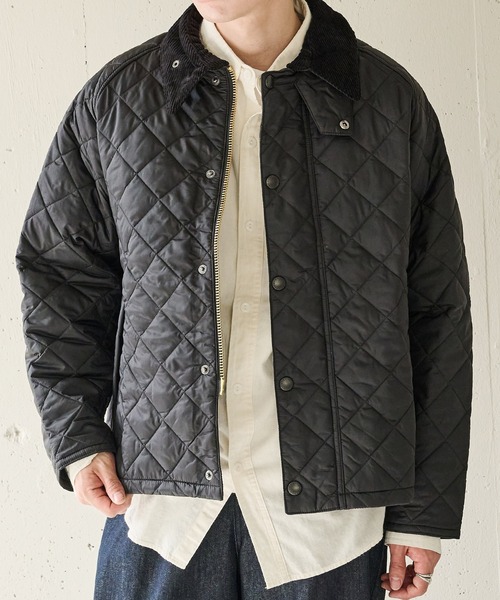 Barbour(バブアー)の「【Barbour】barbour os transport quilted jacket(ミリタリージャケット・メンズ・ブラック/オリーブ・38/40)」の10枚目の写真