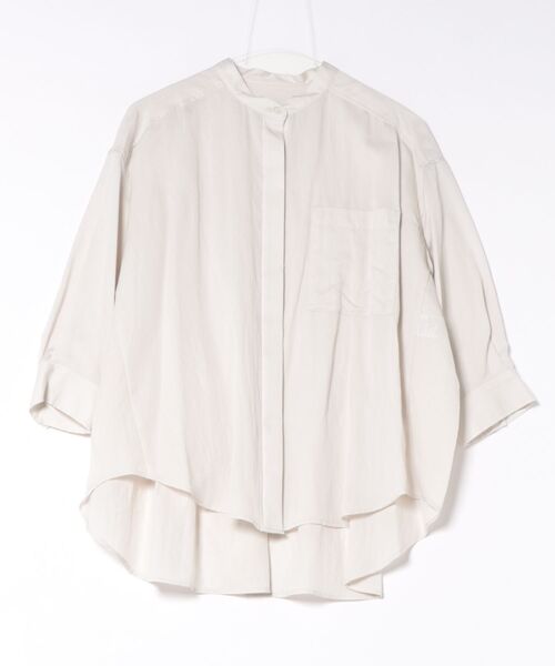 Traditional Weatherwear(トラディショナルウェザーウェア)の「CAYLEY(シャツ/ブラウス・レディース・オフホワイト/ネイビー/グリーン系・S)」の2枚目の写真