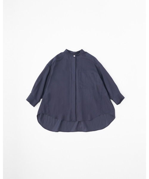 Traditional Weatherwear(トラディショナルウェザーウェア)の「CAYLEY(シャツ/ブラウス・レディース・オフホワイト/ネイビー/グリーン系・S)」の2枚目の写真