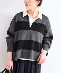 Simplicite | 手洗い可 / ラガーニット(ニット/セーター)