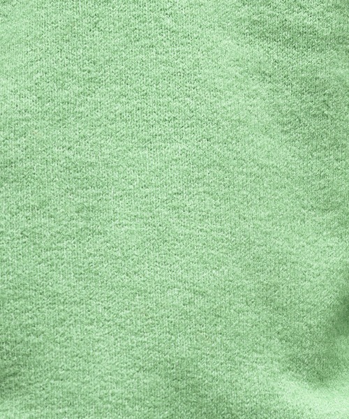 Adoon plain（アドーンプレーン）の「RAGLAN SLEEVE KNIT PORO  / ラグランスリーブニットポロシャツ（ニット/セーター・メンズ・ライトグリーン/レッド/ブラウン・LARGE/MEDIUM）」の20枚目の写真