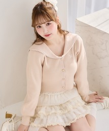 one after another NICE CLAUP（ワンアフターアナザーナイスクラップ）の「セーラーカラーニットカーディガン（カーディガン/ボレロ）」