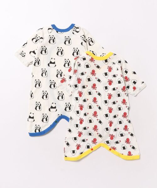 MARKEY'S(マーキーズ)の「2点セット/ベビーコンビ肌着(ロンパース・キッズ・マルチ/ブルー系その他/ホワイト系その他・FREE)」の11枚目の写真
