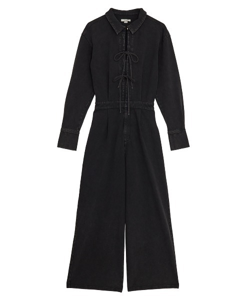 Ameri（アメリ）の「2WAY RIBBON CUT ROMPERS（Tシャツ/カットソー・レディース・スミクロ/ブラウン・X-SMALL/SMALL/MEDIUM）」の9枚目の写真