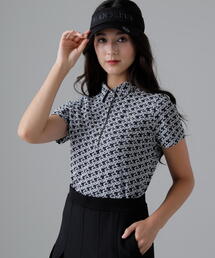 St ANDREWS（セントアンドリュース）の「SA ロゴトッドジャガード半袖シャツ (WOMENS)（ポロシャツ）」