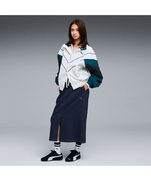 PUMA（プーマ）の「PUMA プーマ ウィメンズ エレベーテッド デニムライク スカート DENIM LIKE SKIR（スカート・レディース・ネイビー/オフホワイト/ブラック・X-LARGE/SMALL/MEDIUM/LARGE）」の18枚目の写真