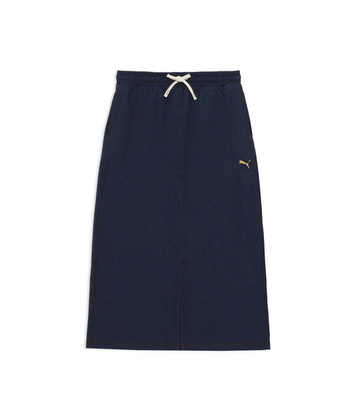 PUMA（プーマ）の「PUMA プーマ ウィメンズ エレベーテッド デニムライク スカート DENIM LIKE SKIR（スカート・レディース・ネイビー/オフホワイト/ブラック・X-LARGE/SMALL/MEDIUM/LARGE）」の19枚目の写真