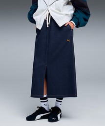 PUMA | PUMA プーマ ウィメンズ エレベーテッド デニムライク スカート DENIM LIKE SKIR(スカート)