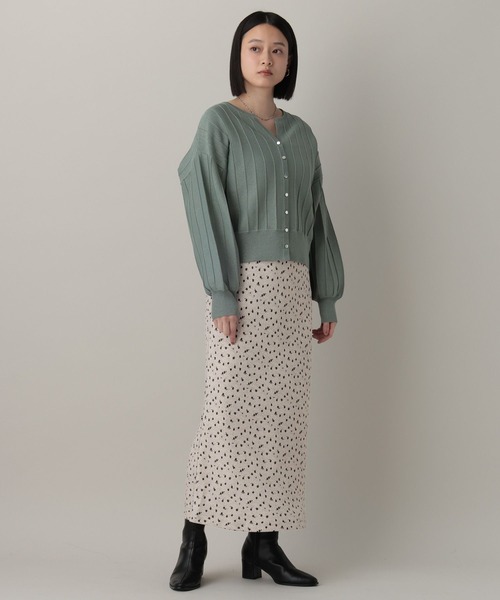 A part by(アパートバイ)の「ハナガラナローキャミワンピース(ワンピース・レディース・ブラック/ライトブルー/ベージュ・FREE)」の5枚目の写真