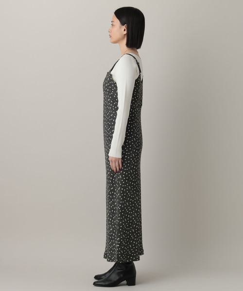 A part by(アパートバイ)の「ハナガラナローキャミワンピース(ワンピース・レディース・ブラック/ライトブルー/ベージュ・FREE)」の18枚目の写真