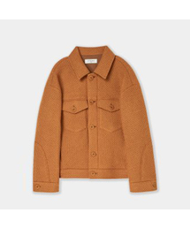 AFTERPRAY（アフタープレイ）の「ニッティングウールトラッカージャケットタンジェリン（デニムジャケット）」