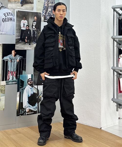 EXTRAORDINARY(エクストラオーディナリー)の「UTILITY 1 RIPSTOP PANTS BLACK(その他パンツ・メンズ・その他・S/XL/L/M)」の19枚目の写真