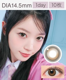 LilMe（リルミィ）の「LilMe 1day ドリーミーベア （10枚入り）（コンタクトレンズ・カラコン）」