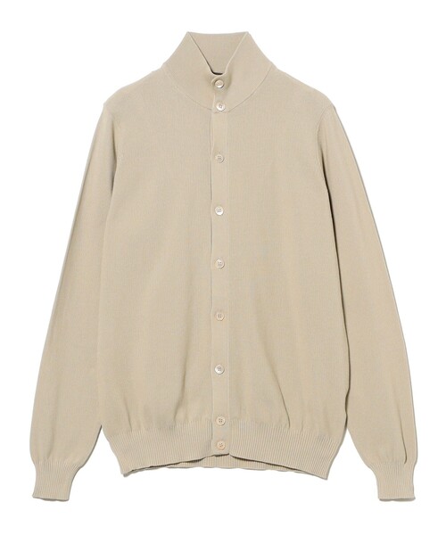 FILIPPO DE LAURENTIIS(フィリッポデローレンティス)の「FILIPPO DE LAURENTIIS / コットン ハイネック カーディガン(ニット/セーター・メンズ・ベージュ/ライトブルー・44/46/48/50)」の18枚目の写真