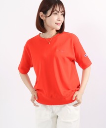 Champion（チャンピオン）の「Champion（チャンピオン）半袖スウェットトレーナー/裏毛 クルーネック ショートスリーブ（スウェット）」
