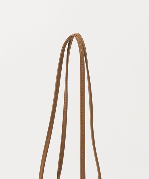 BEAUTY&YOUTH UNITED ARROWS（ビューティーアンドユースユナイテッドアローズ）の「＜LA UNIQA＞スエード 巾着 バッグ（ハンドバッグ・メンズ・ベージュ・FREE）」の8枚目の写真