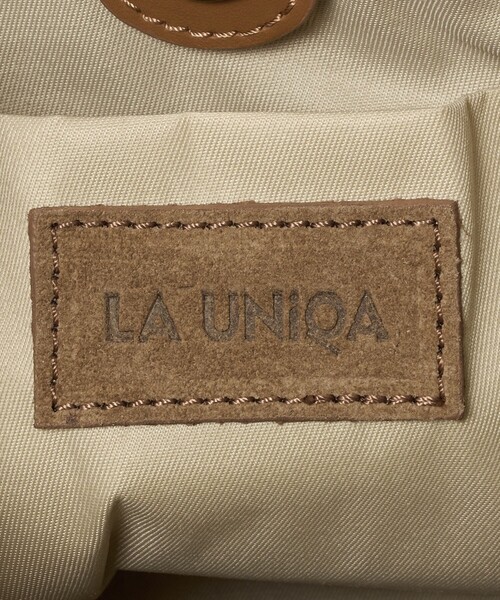 BEAUTY&YOUTH UNITED ARROWS（ビューティーアンドユースユナイテッドアローズ）の「＜LA UNIQA＞スエード 巾着 バッグ（ハンドバッグ・メンズ・ベージュ・FREE）」の12枚目の写真