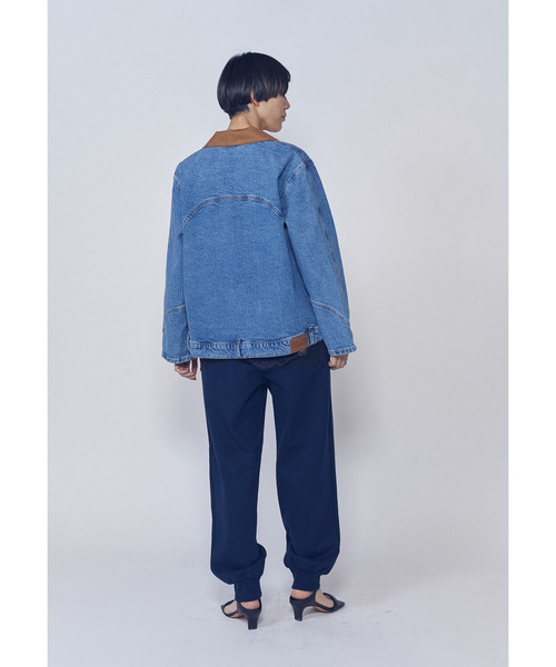 1er Arrondissement(プルミエアロンディスモン)の「<BAUN UND PFERDGARTEN(バウムウンドヘルガーデン)>デニムジャケット(その他アウター・レディース・ブルー系その他4・38)」の13枚目の写真