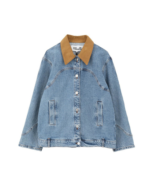 1er Arrondissement(プルミエアロンディスモン)の「<BAUN UND PFERDGARTEN(バウムウンドヘルガーデン)>デニムジャケット(その他アウター・レディース・ブルー系その他4・38)」の10枚目の写真
