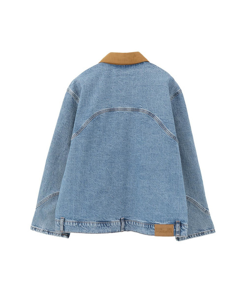 1er Arrondissement(プルミエアロンディスモン)の「<BAUN UND PFERDGARTEN(バウムウンドヘルガーデン)>デニムジャケット(その他アウター・レディース・ブルー系その他4・38)」の9枚目の写真